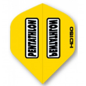 Pentathlon YELLOW SuperTough HD 150 Dart Flights, standard